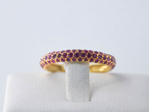 YGR 53 - 14 Karat Gold Ring with Ruby